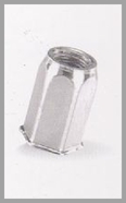 Reduced Head, Hexagon body, open end Rivet Nuts fasteners